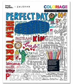 Discount 5 Affiches A Coloriages Soledad 2 40 X 50 Cm Affiches & Tableaux