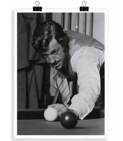 Best Affiche Belmondo Billard 56 X 76 Cm Affiches & Tableaux