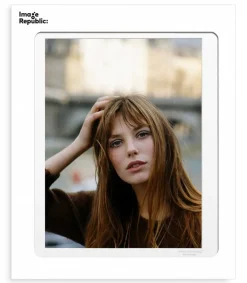 Online Affiche Jane Birkin Portrait 56 X 76 Cm Affiches & Tableaux