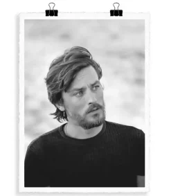 New Affiche La Galerie "Alain Delon Gam" 56 X 76 Cm Affiches & Tableaux