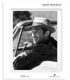 Discount Affiche La Galerie "Belmondo Chapeau" 40 X 50 Cm Affiches & Tableaux