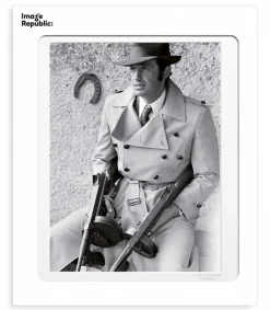 Best Affiche La Galerie "Belmondo Borsalino 1969" 40 X 50 Cm Affiches & Tableaux