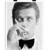 Hot Affiche La Galerie "Roger Moore" 56 X 76 Cm Affiches & Tableaux