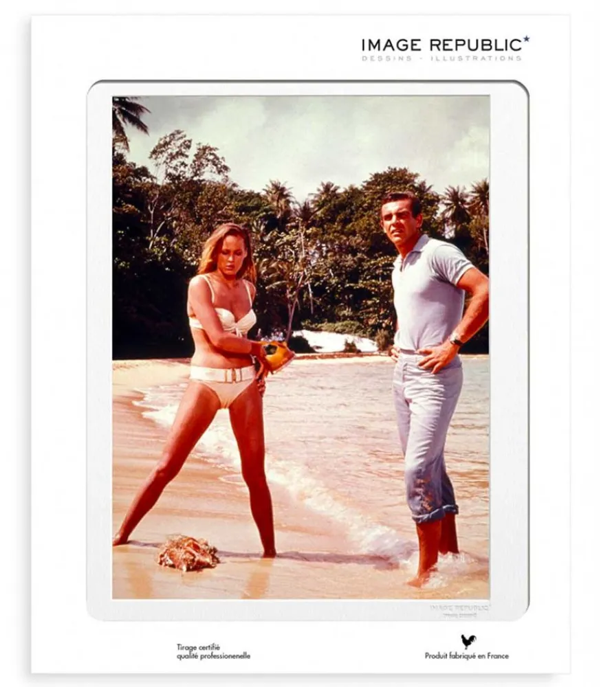 Best Affiche La Galerie "Sean Connery Ursula" 40 X 50 Cm Affiches & Tableaux