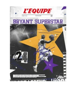 New Affiche L'Equipe Bryant 30 X 40Cm Affiches & Tableaux