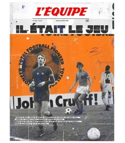 Hot Affiche L'Equipe Cruyff 50 X 70Cm Affiches & Tableaux