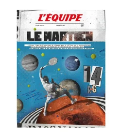 Outlet Affiche L'Equipe Nadal 30 X 40Cm Affiches & Tableaux