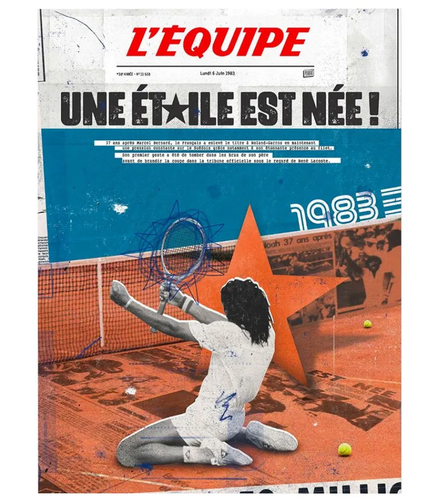 Sale Affiche L'Equipe Noah 50 X 70Cm Affiches & Tableaux