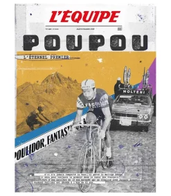 Sale Affiche L'Equipe Poulidor 50 X 70Cm Affiches & Tableaux