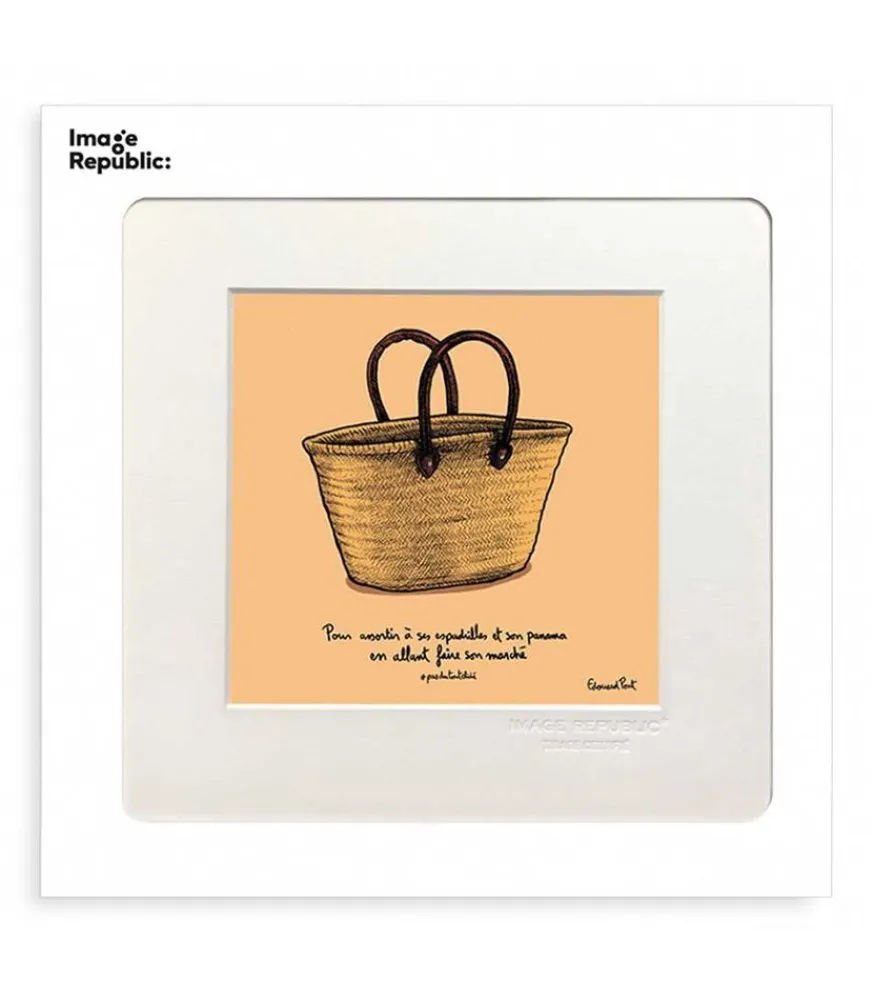 Clearance Affiche Pas Du Tout Cliche Panier 22 X 22 Cm Affiches & Tableaux