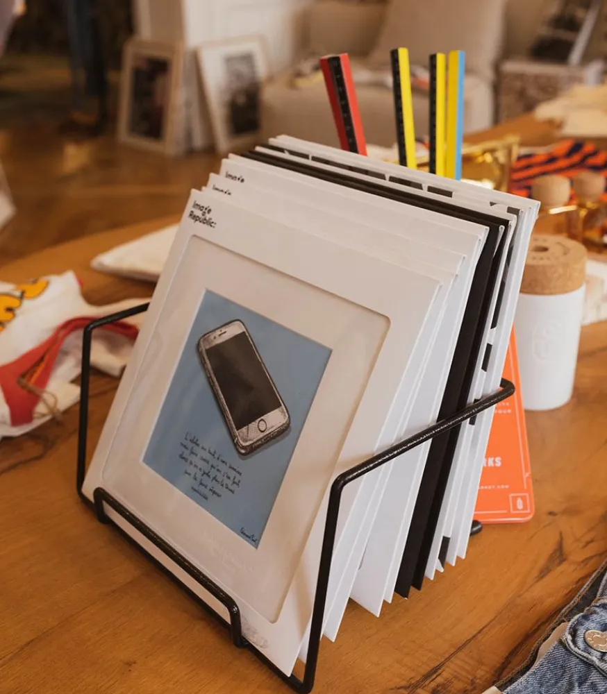 New Affiche Pas Du Tout Cliche Portable 22 X 22 Cm Affiches & Tableaux