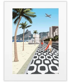Best Affiche Paulo Mariotti Ipanema 40 X 50Cm Affiches & Tableaux