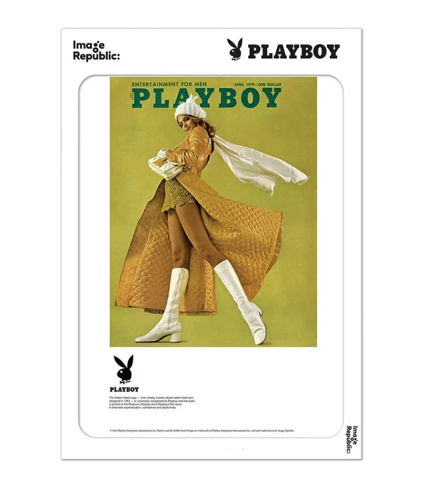 Best Affiche Playboy Couverture Avril 1970 38 X 56 Cm Affiches & Tableaux