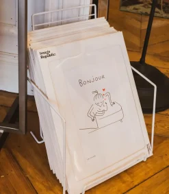 Clearance Affiche Soledad "Bonjour" 30 X 40 Cm Affiches & Tableaux