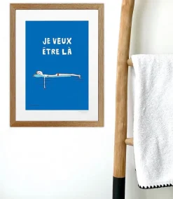 Hot Affiche Soledad "Je Veux Etre La" 56 X 76 Cm Affiches & Tableaux