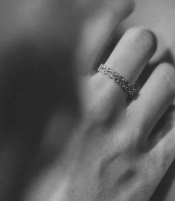 Hot Bague Alliance Multi Mini Oeil Tsavorites Femme Bagues