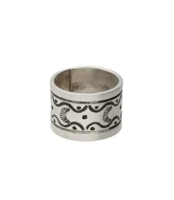 Discount Bague Anneau Grave Arabesques Femme Bagues