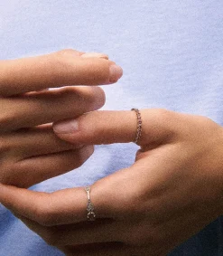 Clearance Bague Ava N°2 Saphir Rose Femme Bagues