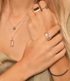 Outlet Bague Beta Brunt Grey Femme Bagues