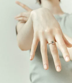 Bague Bettina London Blue Topaz Femme Bagues