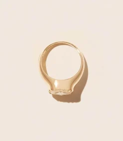 Hot Bague Chevaliere Pierrot Blanc Femme Bagues