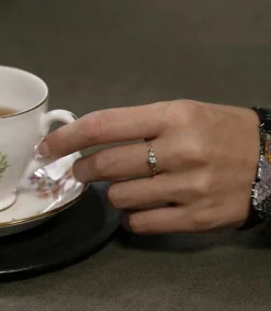 New Bague Cory Aige-Marine Femme Bagues