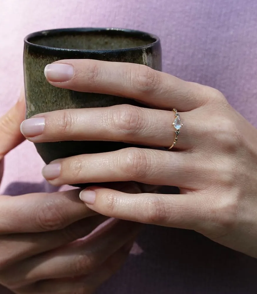 New Bague Cory Aige-Marine Femme Bagues