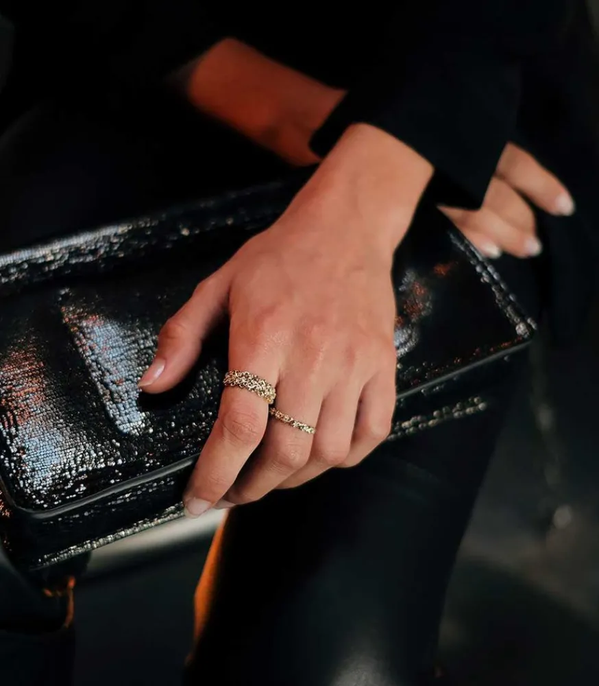 Best Bague Dunaway Simple Or Jaune Et Diamants Femme Bagues