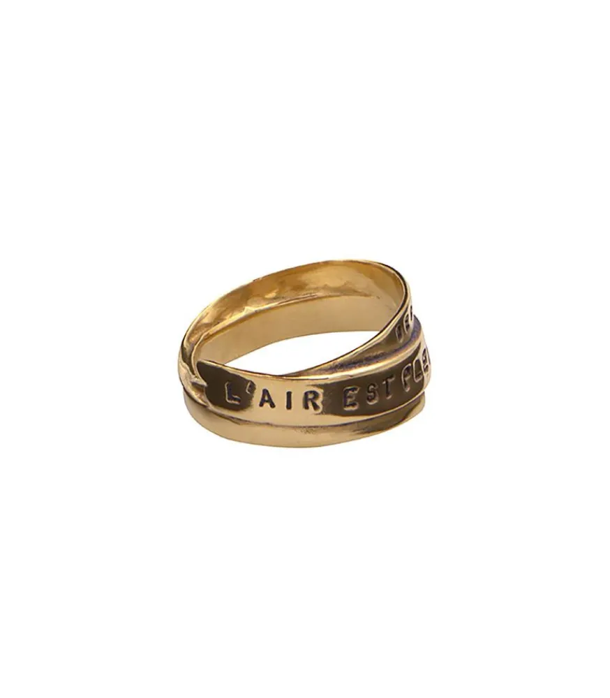Bague "Frisson" Baudelaire En Vermeil Femme Bagues