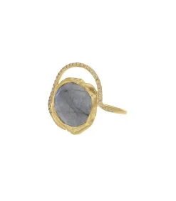 Discount Bague Gaia Labradorite Femme Bagues