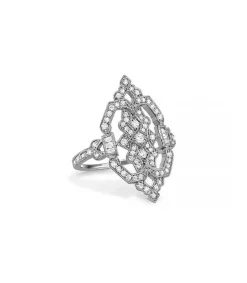 Online Bague Garbo En Or Blanc Et Diamants Femme Bagues