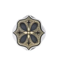 New Bague Heaven En Argent Et Or Femme Bagues