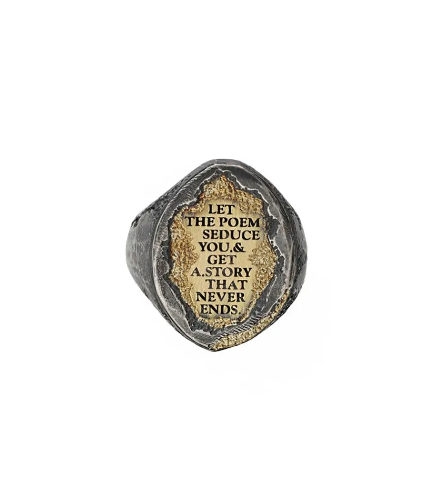 Outlet Bague Let The Poem Seduce You "Yg" Femme Bagues