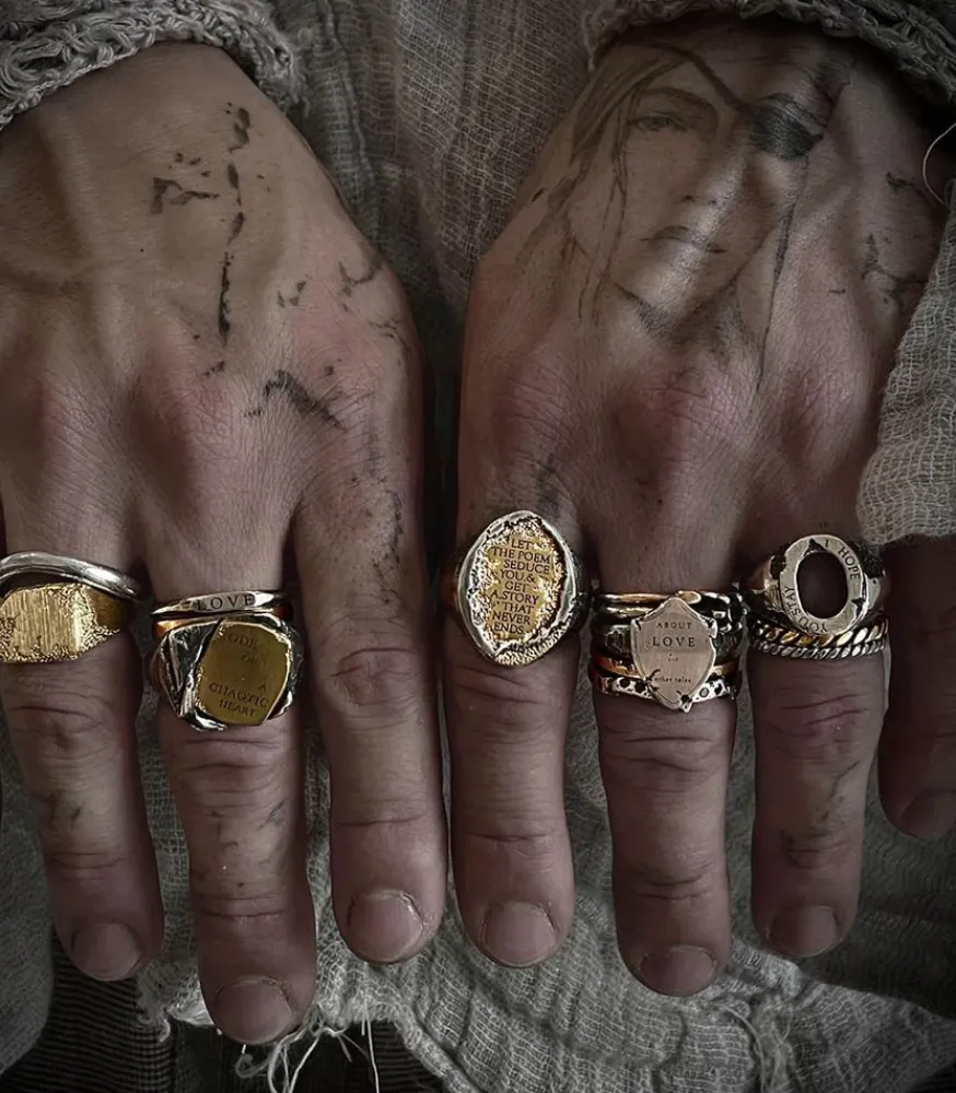 Outlet Bague Let The Poem Seduce You "Yg" Femme Bagues