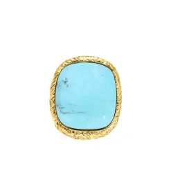 Outlet Bague Miki Turquoise Femme Bagues