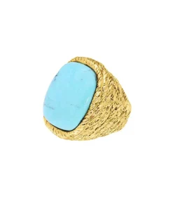 Outlet Bague Miki Turquoise Femme Bagues