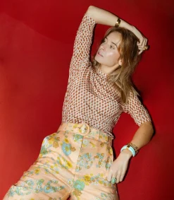 New Bague Navajo Plaque Or Et Turquoise Femme Bagues