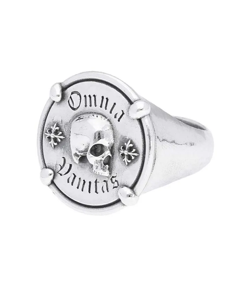 Bague Omnia Vanitas En Argent Femme Bagues