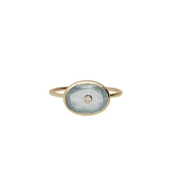 Clearance Bague Orso Aigue Marine Femme Bagues