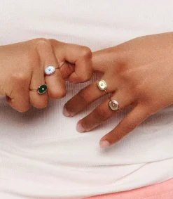 New Bague Orso Green Onyx Femme Bagues