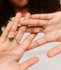 New Bague Orso Green Onyx Femme Bagues