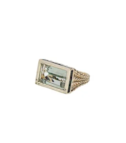Bague Poppy Green Amethyst Femme Bagues