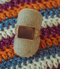 Hot Bague Poppy London Blue Femme Bagues