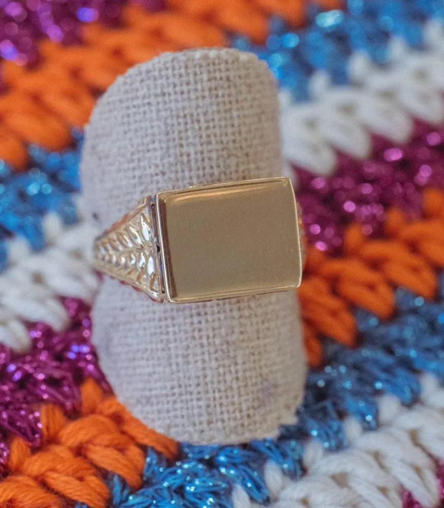 Hot Bague Poppy London Blue Femme Bagues