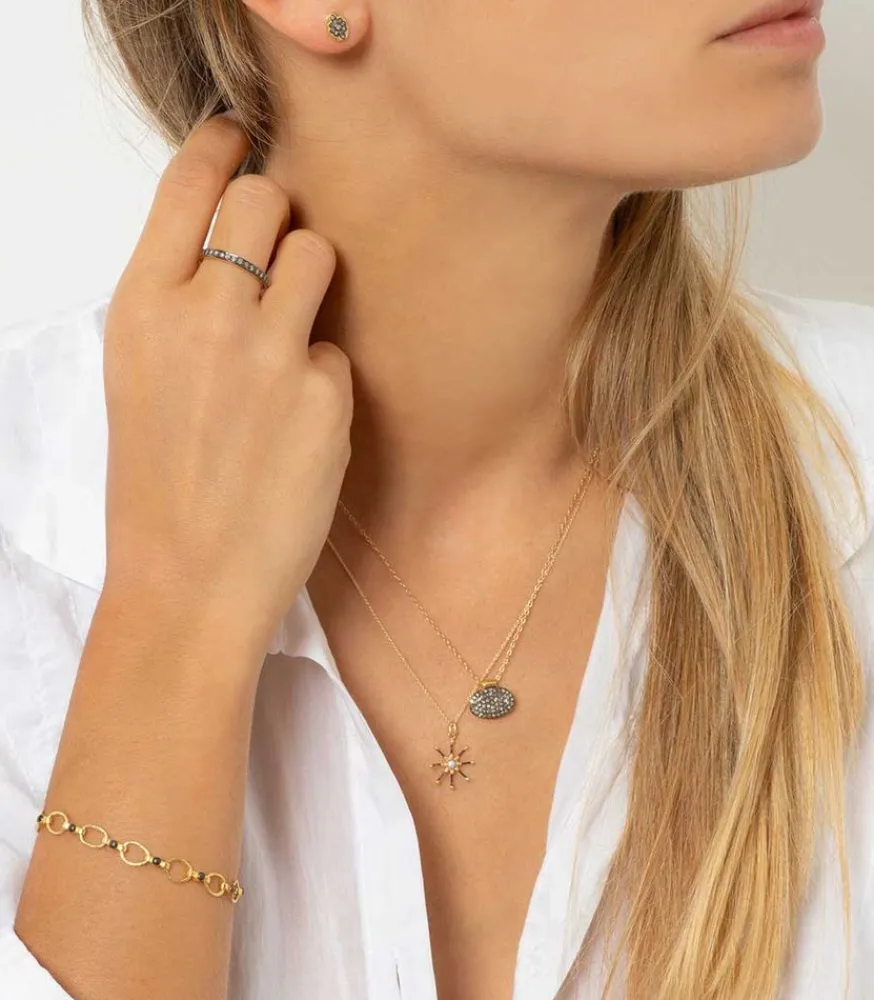 Outlet Bague Wild Black Femme Bagues