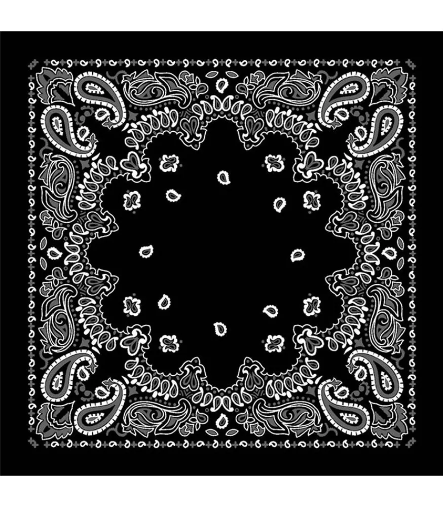 Discount Bandana Black Femme Écharpes & Étoles