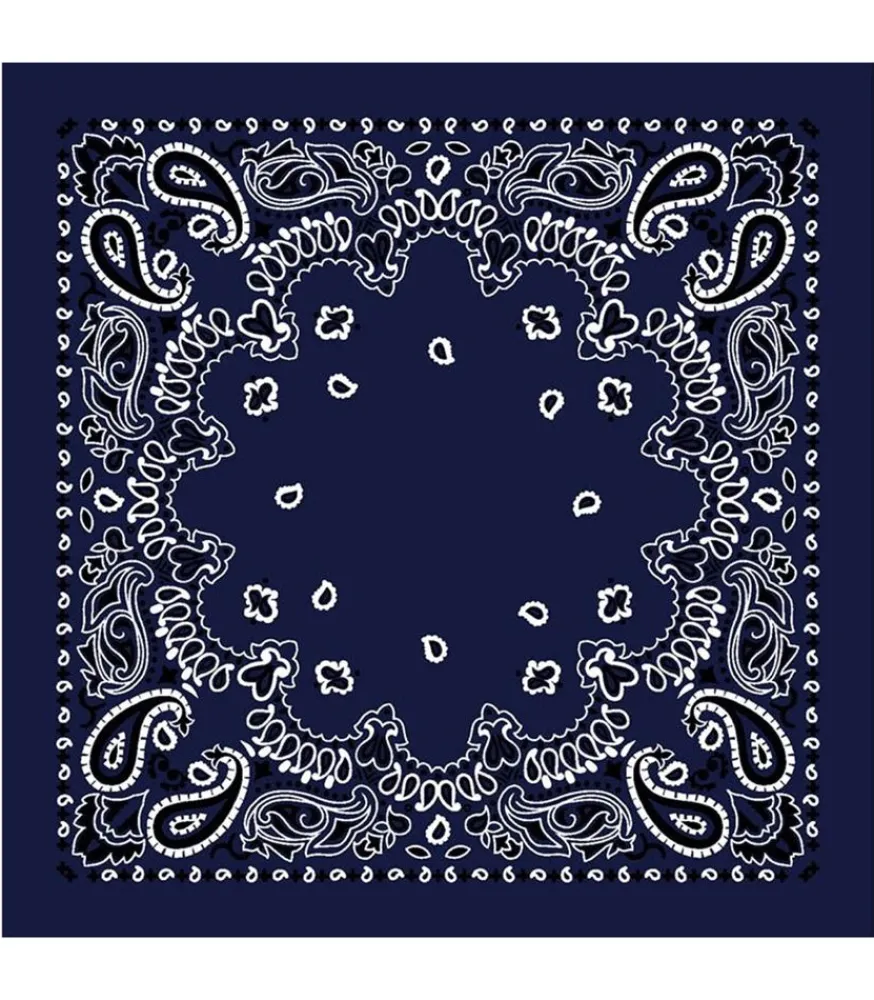 Best Bandana Navy Femme Écharpes & Étoles