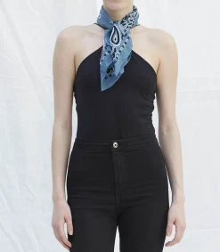 Outlet Bandana Petrol Femme Écharpes & Étoles