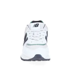 Online Baskets 574 Blanc Et Vert Femme Baskets