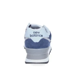 Outlet Baskets 574 Bleu Marine Et Blanc Femme Baskets